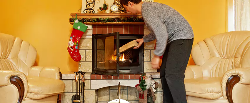 Gas to Wood-Burning Fireplace Conversion Services in Lockport, Illinois