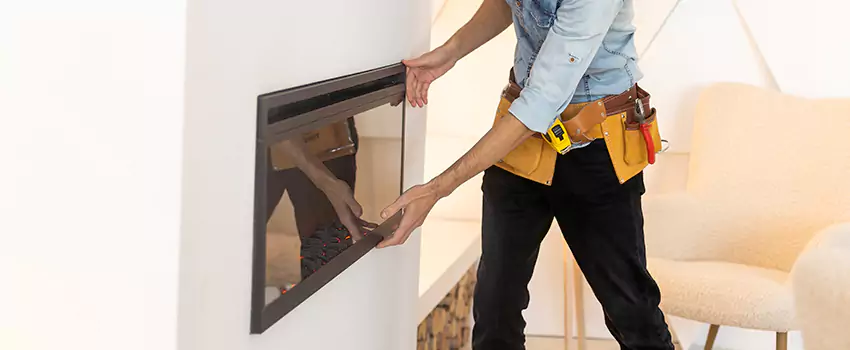 Metal Fireplace Installation in Lockport, Illinois