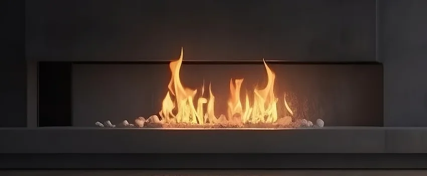 B-Vent Gas Fireplace Installation in Lockport, IL
