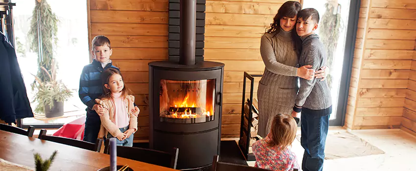 Morso Cast Iron Fireplace Insert Installation in Lockport, Illinois