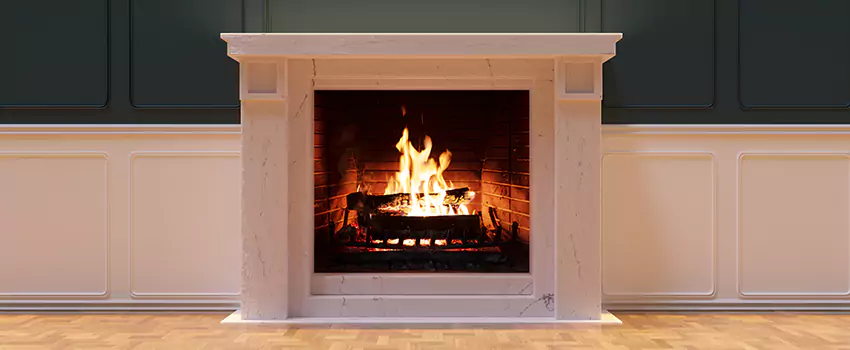 Open Flame Wood-Burning Fireplace Installation Services in Lockport, Illinois