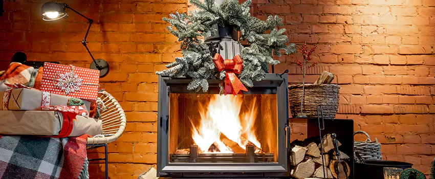Travis Industries Linear Gas Fireplace Installation in Lockport, Illinois