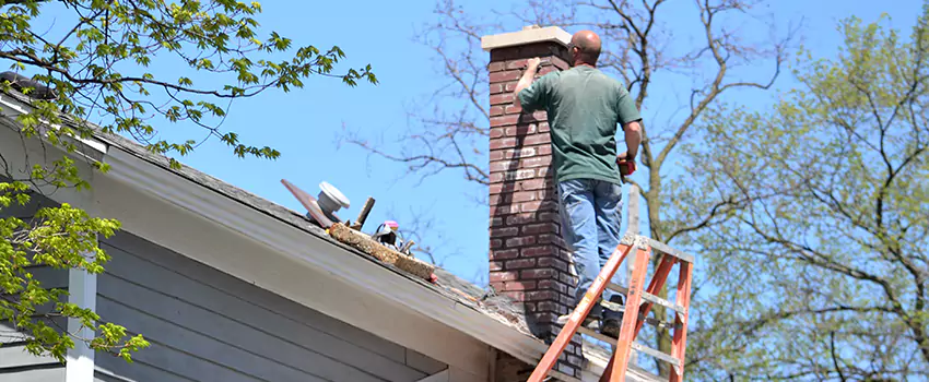 Vinyl and PVC Chimney Flashing Installation in Lockport, IL